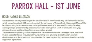 parrox hall Marketing Lancashire